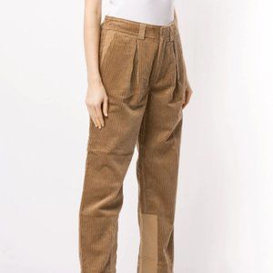GANNI Straight Corduroy Trousers